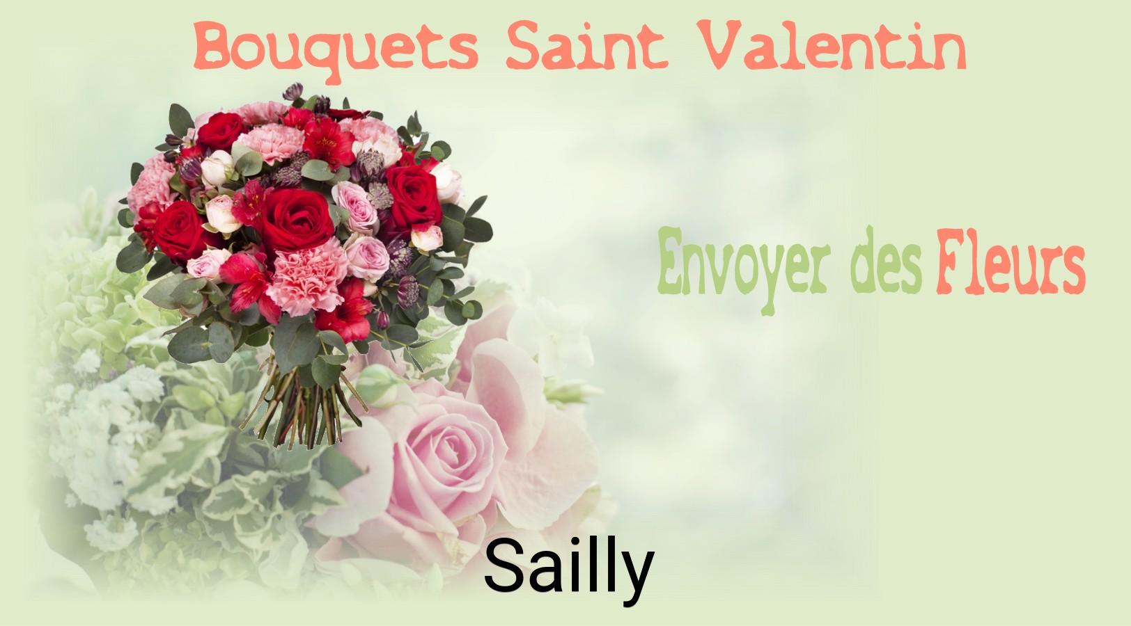 Roses de Saint-Valentin livrées à Sailly